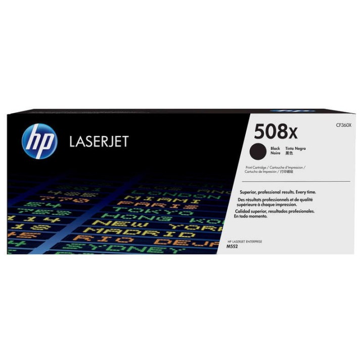 HP CF360X Preto Toner Original - 508X