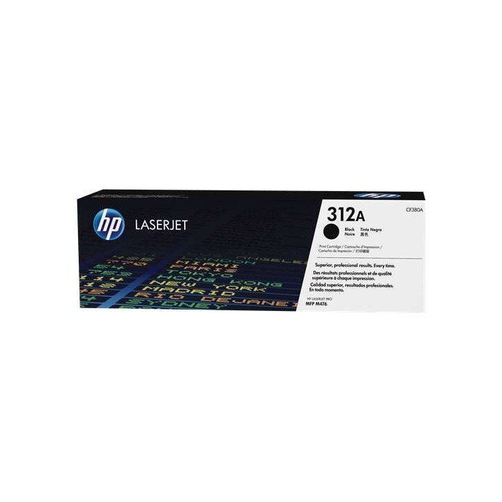 HP CF380A Preto Toner Original - 312A