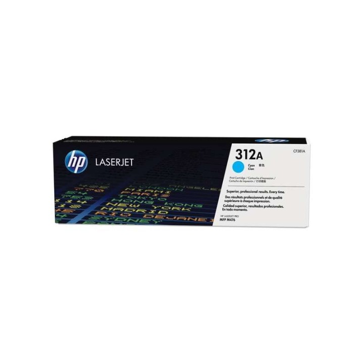 HP CF381A Ciano Toner Original - 312A