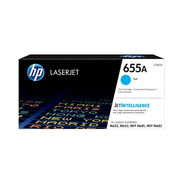 HP CF451A Ciano Toner Original - 655A