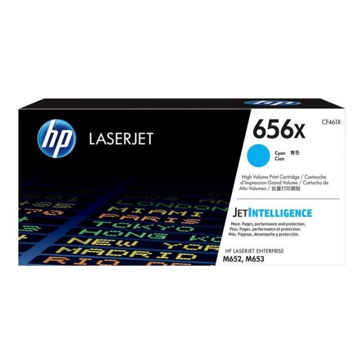 HP CF461X Ciano Toner Original - 656X