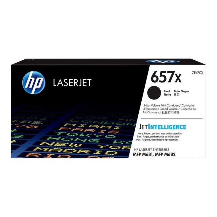HP CF470X Preto Toner Original - 657X