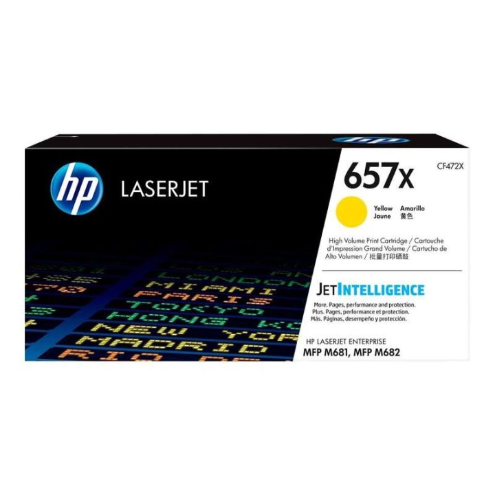HP CF472X Amarelo Toner Original - 657X