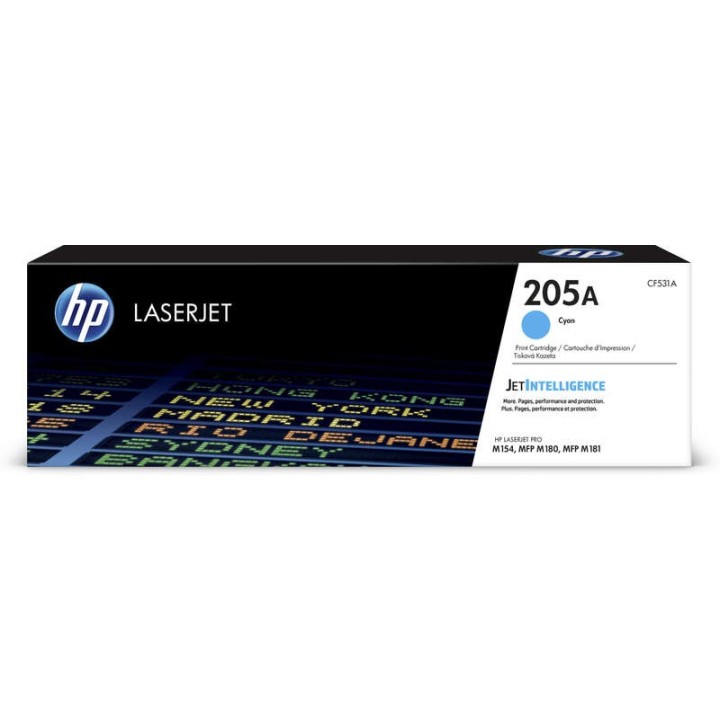 HP CF531A Ciano Toner Original - 205A