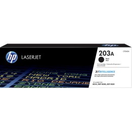 HP CF540A Preto Toner Original - 203A