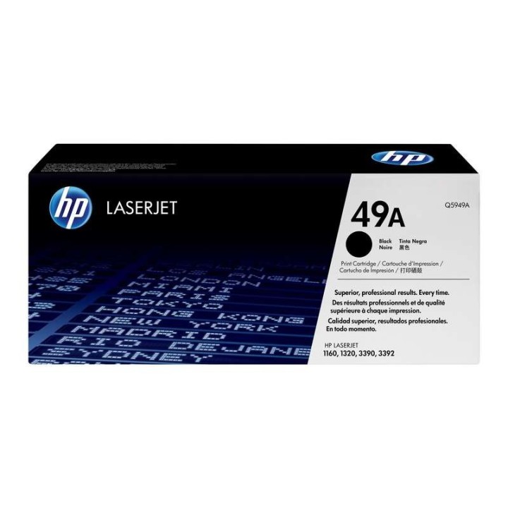 HP Q5949A Preto Toner Original - 49A