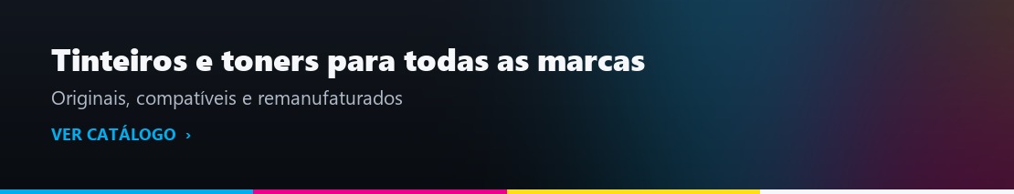 Tinteiros e toners para todas as marcas